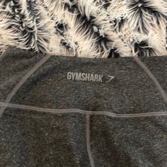 Gymshark gray mesh-paneled cropped leggings (S) - Picture 5 of 6